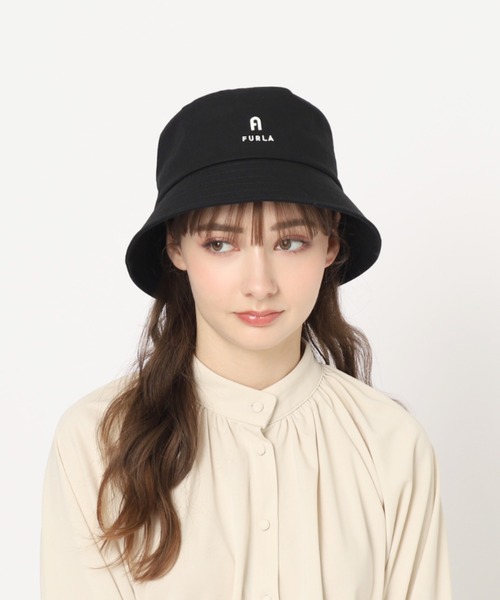 FURLA（フルラ）の「バケットハット フロントロゴ（ハット