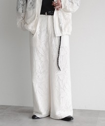 epnok | フラワーレースシアースラックスパンツ(スラックス)
