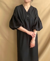 バルーンスリーブワンピース