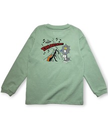 TOM&JERRY（トムアンドジェリー）の「TOM&JERRY(トム＆ジェリー) FUNNY ART ランタンロンT (M4)（Tシャツ/カットソー）」