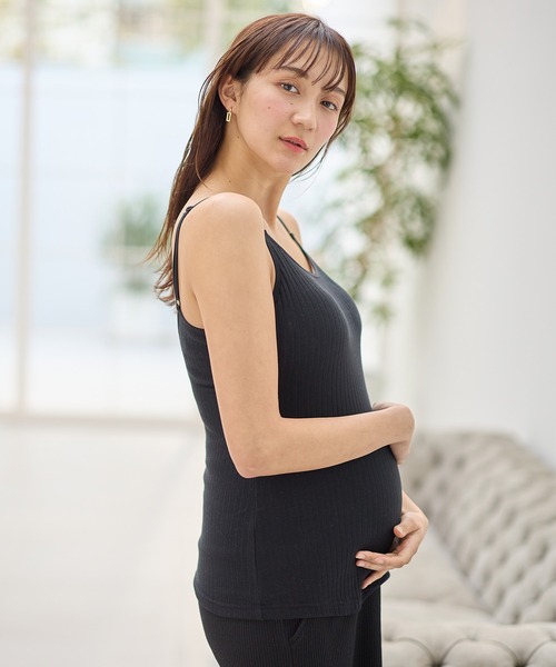50%OFF【犬印本舗 HB8392】オールインワン マタニティパンツ