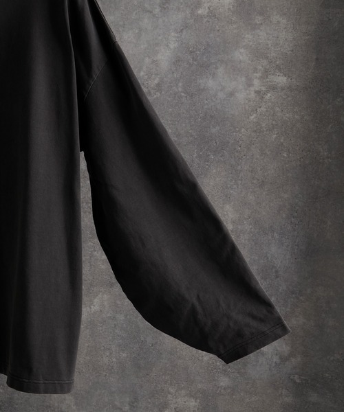 adrer 【24AW】extra quality wide sleeve extra quality wide sleeve (over size) long-T / エクストラ