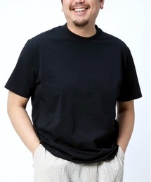 HYBRIDBIZ（ハイブリッドビズ）の「無地 クルーネック 半袖 Tシャツ ジャケット専用Tシャツ（Tシャツ/カットソー・メンズ）」