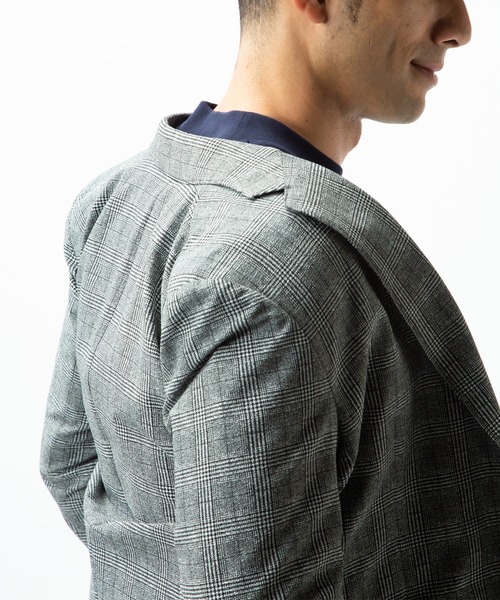 HYBRIDBIZ（ハイブリッドビズ）の「無地 クルーネック 半袖 Tシャツ ジャケット専用Tシャツ（Tシャツ/カットソー・メンズ・ホワイト/ブラック/ネイビー/グレー/ピンク・4L/5L/2L/3L）」の6枚目の写真