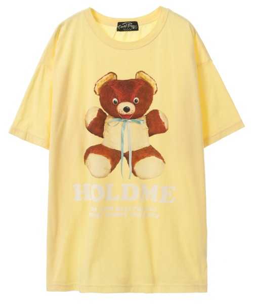 Candy Stripper（キャンディストリッパー）の「HOLD ME BIG Tシャツ（Tシャツ/カットソー・レディース・オフホワイト/ブラック/イエロー・2）」の17枚目の写真