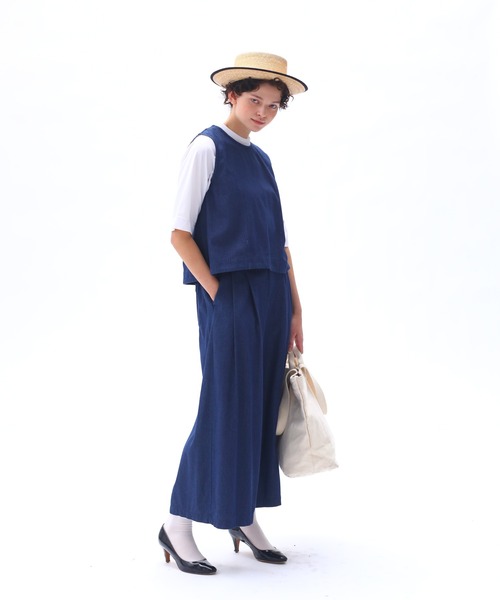 ケレンKELEN ワイドタックパンツ インディゴ 美品 サイズM 楽天市場】【30％OFF】KELEN（ケレン） LITY タックデニム