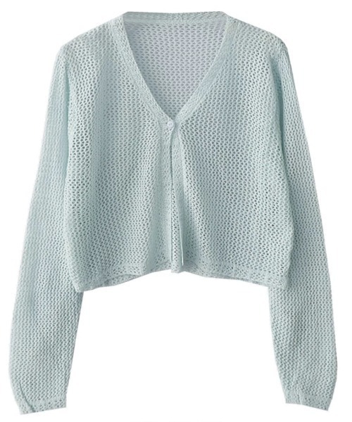 セール】ショート丈ニットカーディガン（カーディガン/ボレロ