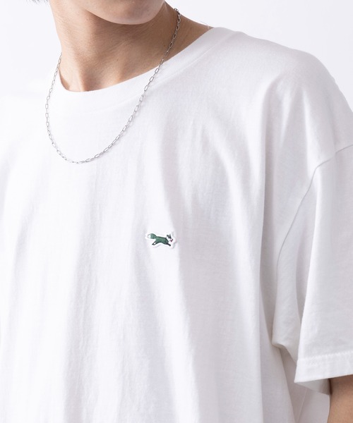 PENNEYS(ぺニーズ)の「【PENNEY'S】The FOX basic crew s/s Tee(Tシャツ/カットソー・メンズ・ホワイト/ブラック/ベージュ/ネイビー/グリーン・M/L/XL)」の3枚目の写真