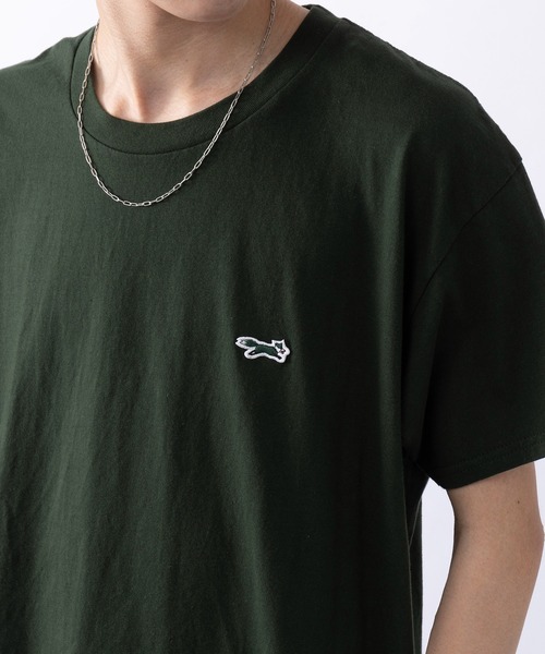 PENNEYS(ぺニーズ)の「【PENNEY'S】The FOX basic crew s/s Tee(Tシャツ/カットソー・メンズ・ホワイト/ブラック/ベージュ/ネイビー/グリーン・M/L/XL)」の2枚目の写真