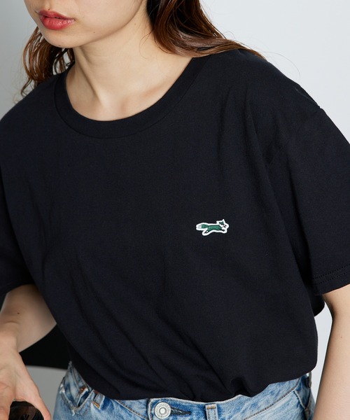 PENNEYS(ぺニーズ)の「【PENNEY'S】The FOX basic crew s/s Tee(Tシャツ/カットソー・メンズ・ホワイト/ブラック/ベージュ/ネイビー/グリーン・M/L/XL)」の4枚目の写真
