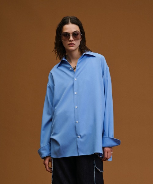 Oversize L/S basic shirt /オーバーサイズロングスリーブシャツ