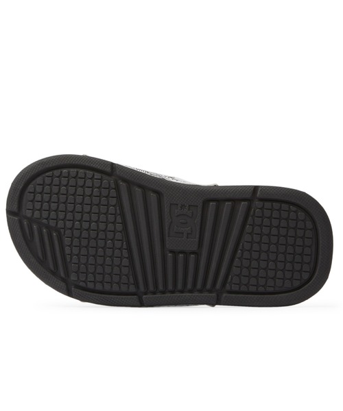 DC SHOES（ディーシーシューズ）の「Ks BOLSA/DCキッズシャワサン(シャワーサンダル）（サンダル・キッズ・ブラックミックス/ホワイト×ブラック/ブラック系その他・19cm/20cm/21cm/22cm/23cm/24cm/18cm/17cm）」の6枚目の写真