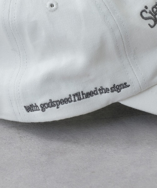 CIAOPANIC TYPY(チャオパニックティピー)の「ロゴ刺繍CAP(キャップ・レディース・オフホワイト/ネイビー/ブルー/グリーン・ONE SIZE)」の6枚目の写真