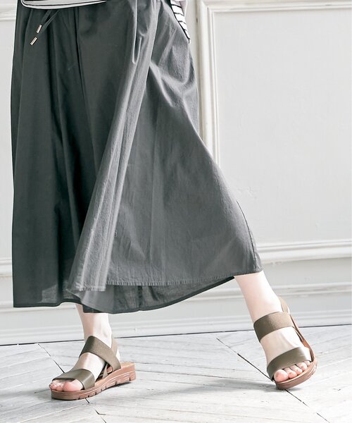 ikka(イッカ)の「軽量ラバーベルトサンダル(サンダル・レディース・ブラック/ベージュ/オリーブ/オレンジ/ホワイト・M/L)」の21枚目の写真