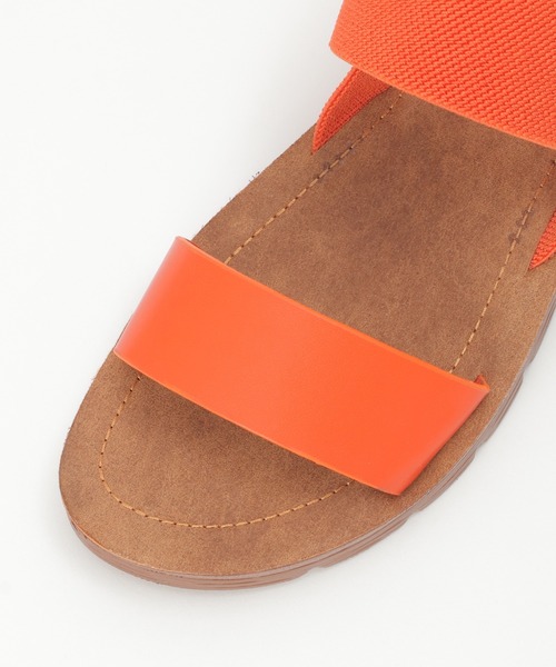 ikka(イッカ)の「軽量ラバーベルトサンダル(サンダル・レディース・ブラック/ベージュ/オリーブ/オレンジ/ホワイト・M/L)」の14枚目の写真