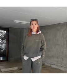 fridge（フリッジ）の「【BAL】バル  BAL× fridge10th RUSSELL ATHLETIC HIGH COTTON DISTRESSED CREW（スウェット・メンズ）」