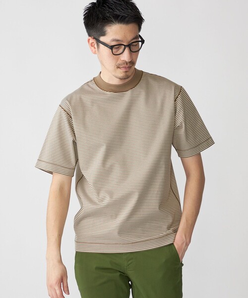 SHIPS: ハイゲージ クルーネック ポンチ Tシャツ（Tシャツ/カットソー