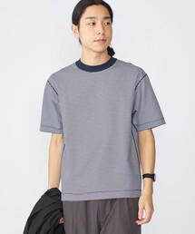 SHIPS: ハイゲージ クルーネック ポンチ Tシャツ