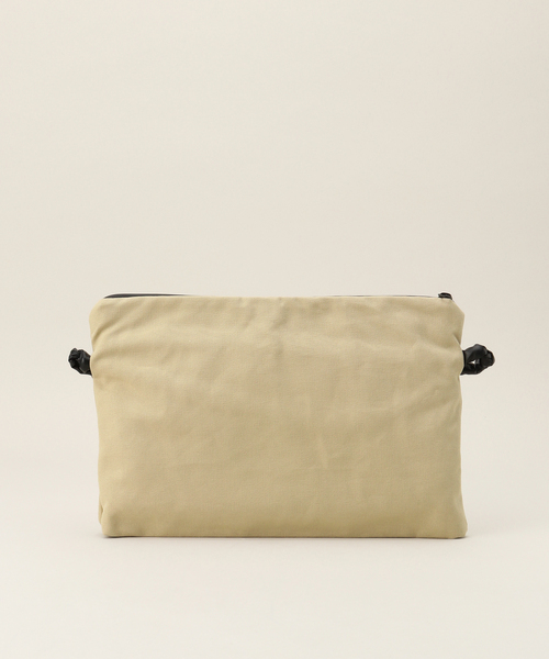 AP STUDIO（エーピーストゥディオ）の「【KASSL EDITIONS/カッスル エディションズ】Pouch canvas（クラッチバッグ・レディース・ベージュ・FREE）」の14枚目の写真