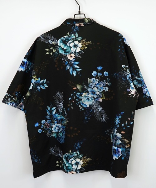 Burner(バーナー)の「【GROOVY STORE】オーバーサイス総柄開襟シャツ(シャツ/ブラウス・メンズ・ホワイト/ブラック/ブラック系その他2/ホワイト系その他2・M/L)」の19枚目の写真