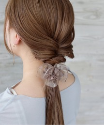 ANEMONE（アネモネ）の「シアーフリルヘアゴム（ヘアゴム）」