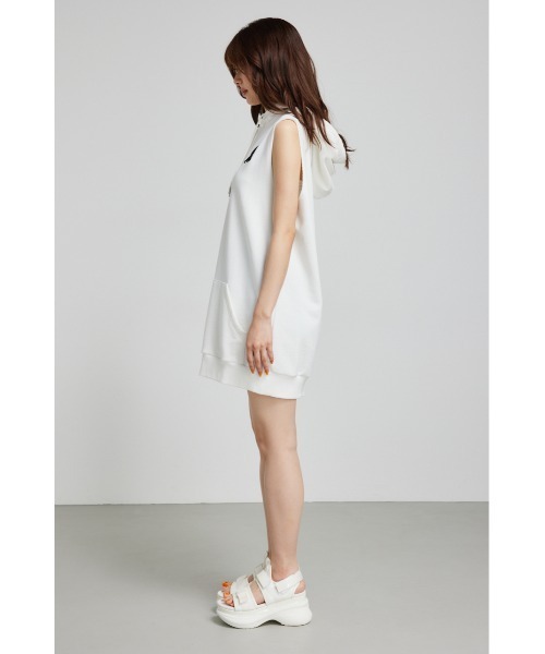 セール】Rモチーフスウェットノースリーブワンピース 夏服