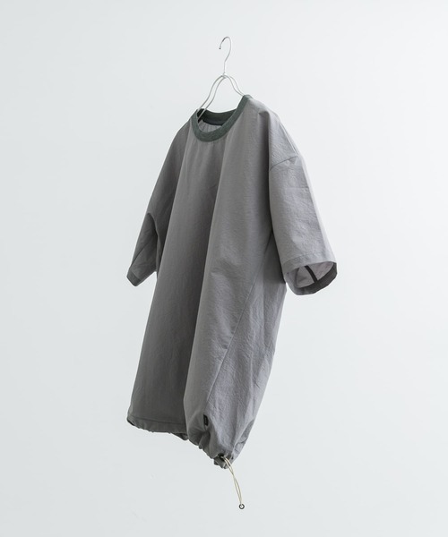 EKAL（エカル）の「『通気性/速乾』EASY BREEZY WIDE T-SHIRTS（Tシャツ/カットソー・メンズ・ブルー/グレー/ブラック・MEDIUM/LARGE）」の5枚目の写真
