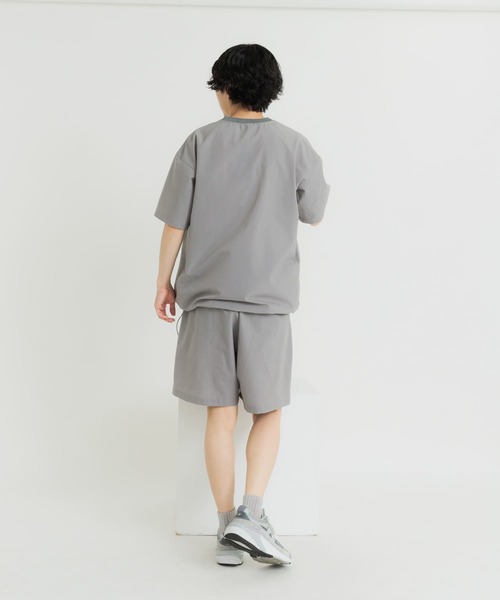 EKAL（エカル）の「『通気性/速乾』EASY BREEZY WIDE T-SHIRTS（Tシャツ/カットソー・メンズ・ブルー/グレー/ブラック・MEDIUM/LARGE）」の15枚目の写真