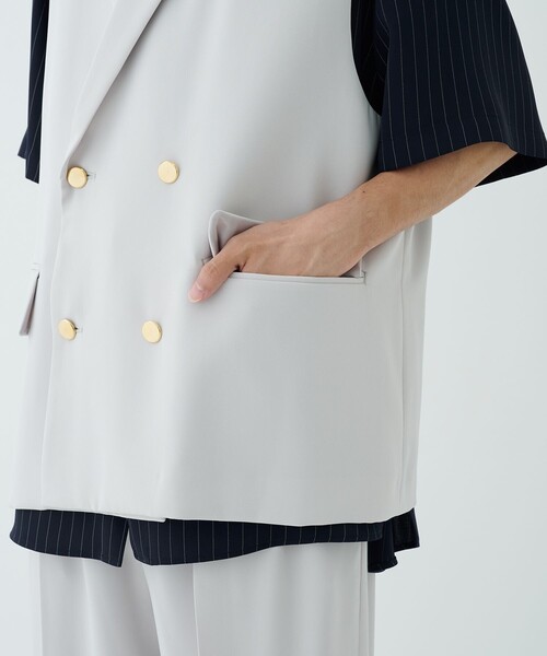 CULLNI（クルニ）の「STUDIOUS別注 NOSLEEVE JACKET（ベスト