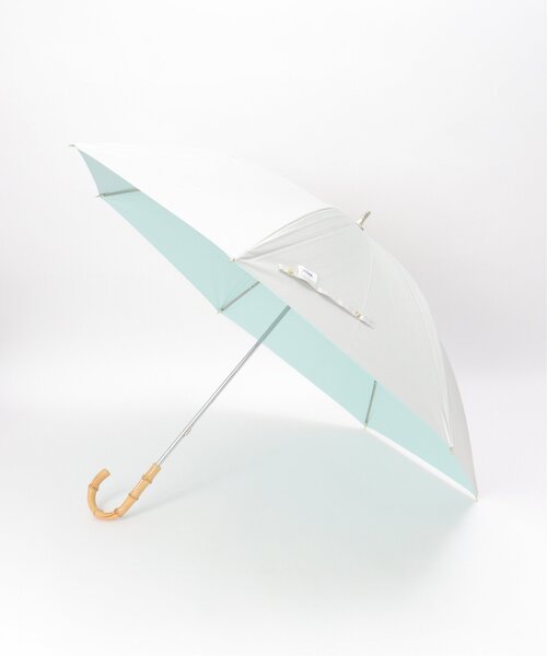 LBC（エルビーシー）の「Wpc. 遮光 インサイドカラー 長傘 日傘（折りたたみ傘・レディース・オフホワイト/ブラック・FREE）」の10枚目の写真