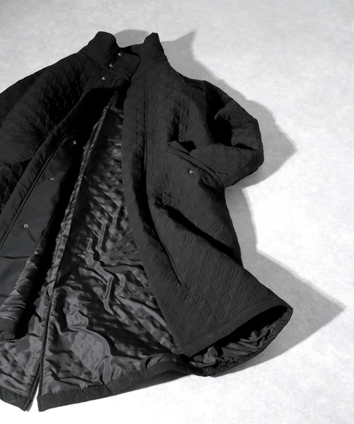 antiqua（アンティカ）の「千鳥柄キルティングコート（その他アウター