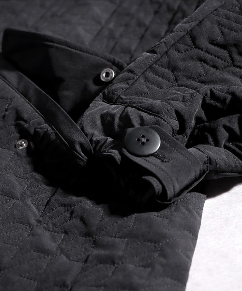 antiqua（アンティカ）の「千鳥柄キルティングコート（その他アウター