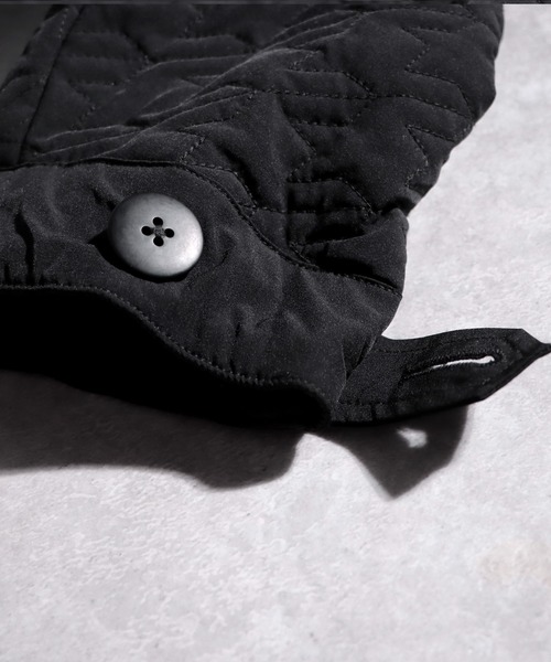 antiqua（アンティカ）の「千鳥柄キルティングコート（その他アウター