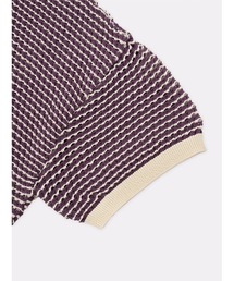 SOFTHYPHEN（ソフトハイフン）の「CROCHET KNIT POLO SHIRT