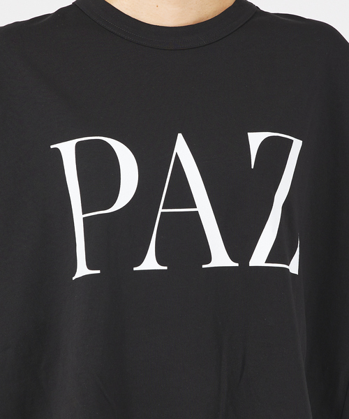 margaux（マルゴー）の「【MARGAUX】PAZ/LIFE　ロゴTシャツ（Tシャツ/カットソー・レディース・ブラック/ホワイト・フリー）」の21枚目の写真