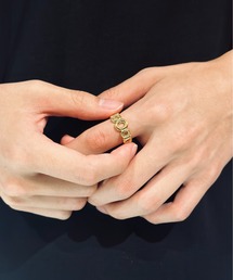 【blatto 925silver】輪っか デザイン リング フリーサイズ bla-ring-00584