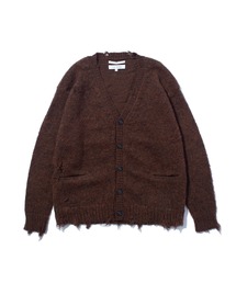 F/CE.  | F/CE. DISTRESSED KNIT CARDIGAN / エフシーイー ディストレスト ニット カーディガン(カーディガン/ボレロ)