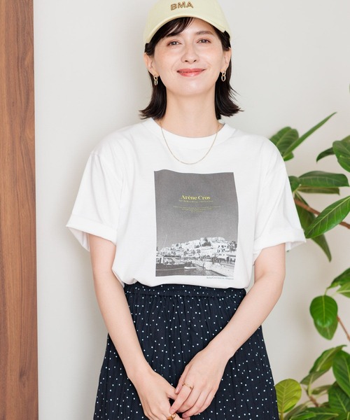 studio CLIP(スタディオクリップ)の「アソートフォトカラーテキストTシャツ(Tシャツ/カットソー・レディース・その他4/その他2/その他3/その他1・FREE)」の3枚目の写真