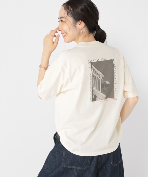 studio CLIP(スタディオクリップ)の「アソートフォトカラーテキストTシャツ(Tシャツ/カットソー・レディース・その他4/その他2/その他3/その他1・FREE)」の1枚目の写真