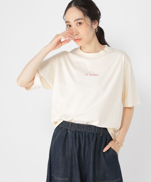 studio CLIP(スタディオクリップ)の「アソートフォトカラーテキストTシャツ(Tシャツ/カットソー・レディース・その他4/その他2/その他3/その他1・FREE)」の19枚目の写真