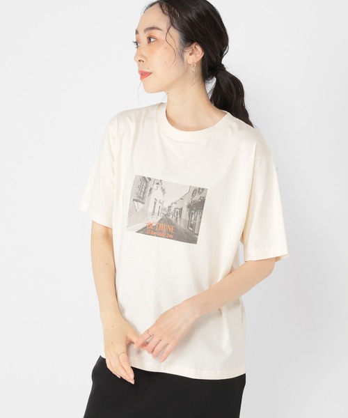studio CLIP(スタディオクリップ)の「アソートフォトカラーテキストTシャツ(Tシャツ/カットソー・レディース・その他4/その他2/その他3/その他1・FREE)」の18枚目の写真