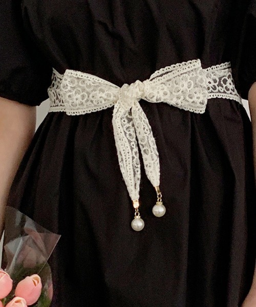 DIAVEL（ディアベル）の「レースベルト（ベルト・レディース・ブラック/ホワイト・FREE）」の11枚目の写真