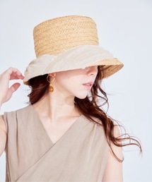 AURELIA（アウレリア）の「AURELIA アウレリア LUCY  ラフィアブレードハット（ハット）」