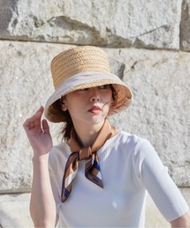 AURELIA（アウレリア）の「AURELIA アウレリア LUCY  ラフィアブレードハット（ハット）」