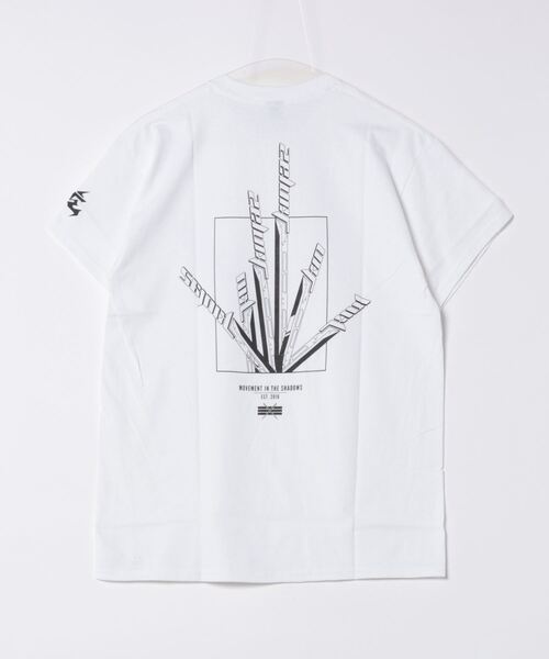 B.I.D.(ビーアイディー)の「《KINJAZ》Graphic T(Tシャツ/カットソー・メンズ・ホワイト/ブラック・MEDIUM/LARGE)」の4枚目の写真