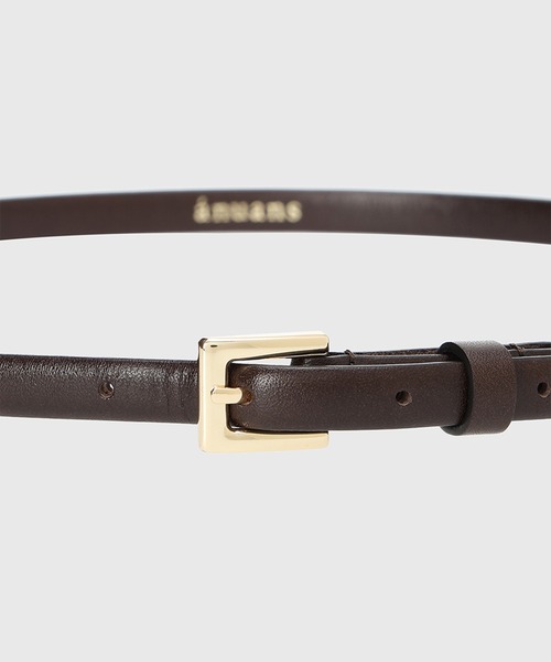 プレーンナローベルト　anuans プレーンナローベルト