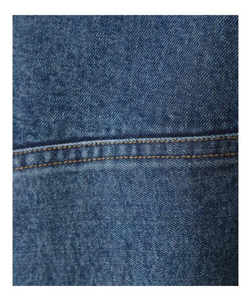 Editt by YECCA VECCA（エディットバイイェッカヴェッカ）の「2wayデニムジャケット（デニムジャケット・レディース・インディゴブルー・FREE）」の5枚目の写真