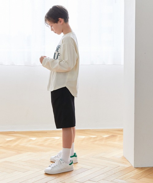 coca(coca)(コカ)の「キッズ 親子お揃いテールカットプリントコットンロンT(Tシャツ/カットソー・キッズ・B/E/D/C/A/F・150/140/130/120)」の8枚目の写真