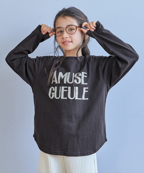 coca(coca)(コカ)の「キッズ 親子お揃いテールカットプリントコットンロンT(Tシャツ/カットソー・キッズ・B/E/D/C/A/F・150/140/130/120)」の13枚目の写真