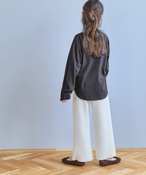 coca(coca)(コカ)の「キッズ 親子お揃いテールカットプリントコットンロンT(Tシャツ/カットソー・キッズ・B/E/D/C/A/F・150/140/130/120)」の14枚目の写真